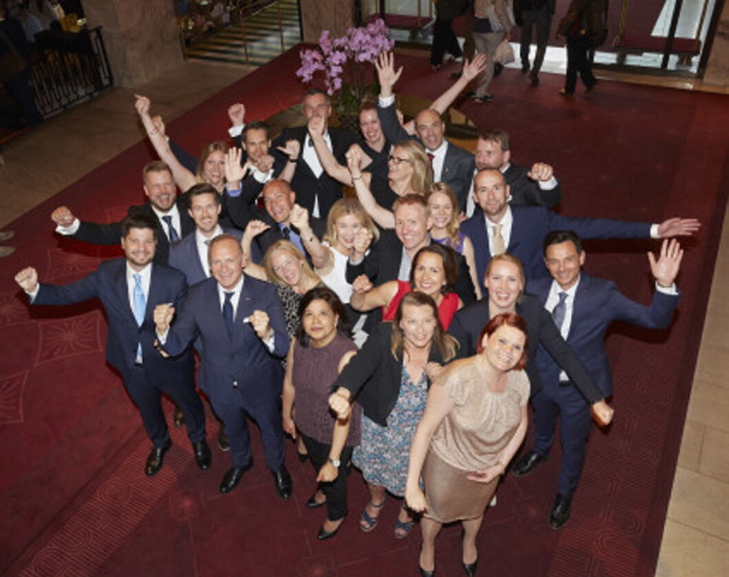 Scandics ledertalenter ble feiret. (Foto: Scandic Hotels) Scandics ledertalenter ble feiret. (Foto: Scandic Hotels)