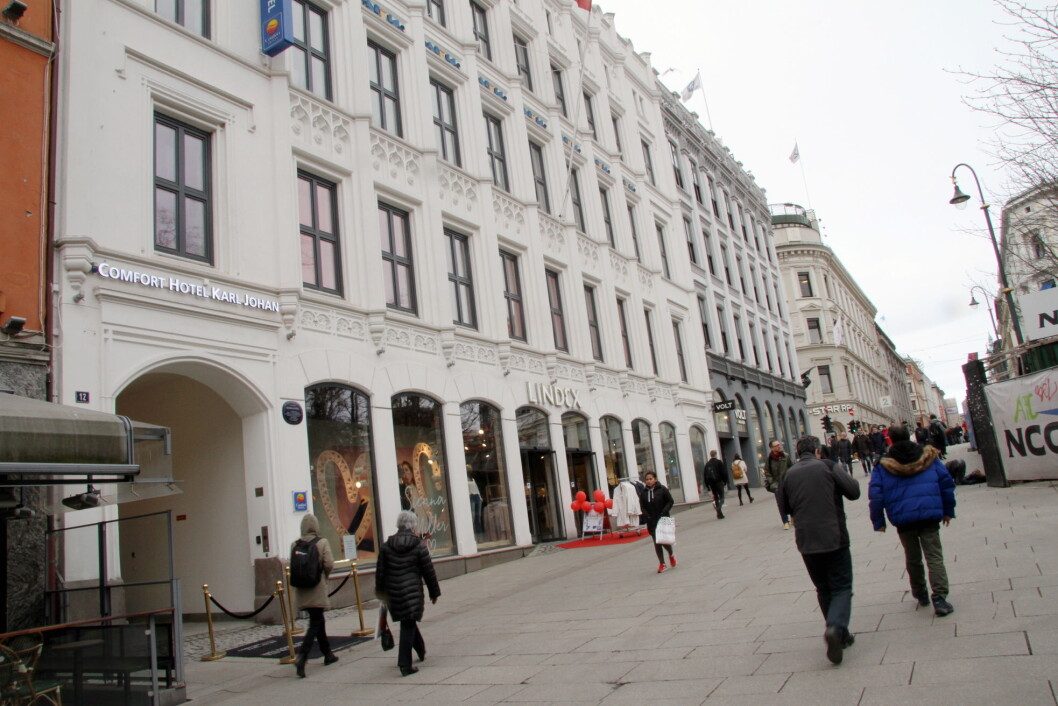 Comfort Hotel Karl Johan Hotel. (Foto: Morten Holt) Comfort Hotel Karl Johan Hotel. (Foto: Morten Holt)