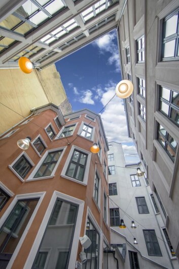 Tre bygårder, deriblant Hoppegården og Frølichgården, er involvert for å få plass til alle fasiliteter, inkludert 181 rom. (Foto: Marika Markestøl) Tre bygårder, deriblant Hoppegården og Frølichgården, er involvert for å få plass til alle fasiliteter, inkludert 181 rom. (Foto: Marika Markestøl)