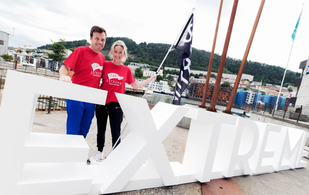 Pål T. Næss er ny gründerdirektør i Innovasjon Norge. Her med administrerende direktør, Anita Krohn Traaseth, på åpningen av Startup Extreme i Bergen i dag. (Foto: Dan Taylor/ Heisenebrg Media) Pål T. Næss er ny gründerdirektør i Innovasjon Norge. Her med administrerende direktør, Anita Krohn Traaseth, på åpningen av Startup Extreme i Bergen i dag. (Foto: Dan Taylor/ Heisenebrg Media)