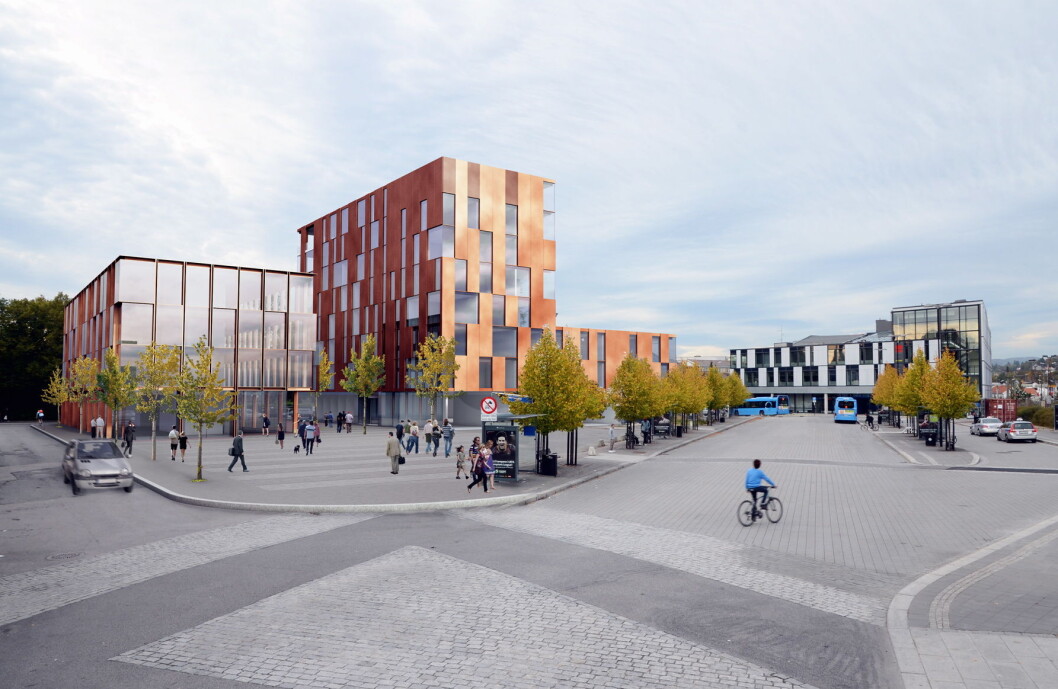 Comfort Hotel Porsgrunn skal stå ferdig i 2018. Comfort Hotel Porsgrunn skal stå ferdig i 2018.