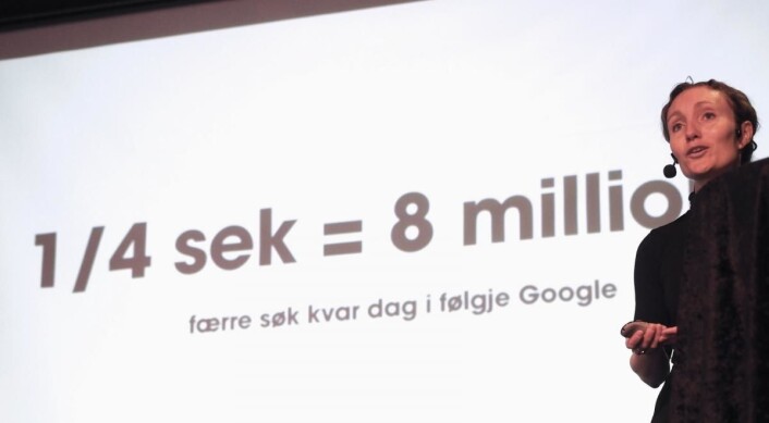 – Tilgjengeligheten og salg av opplevelsesreiser vil øke betraktelig dersom bookingen nærmer seg tilgjengeligheten til de store bookingmaskinene, sier designer Martha Lyngnes i Netlife Research. – Tilgjengeligheten og salg av opplevelsesreiser vil øke betraktelig dersom bookingen nærmer seg tilgjengeligheten til de store bookingmaskinene, sier designer Martha Lyngnes i Netlife Research.