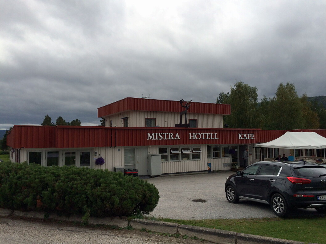 Mistra Hotell & Kafé på Åkrestrømmen. (Foto: Morten Holt) Mistra Hotell & Kafé på Åkrestrømmen. (Foto: Morten Holt)