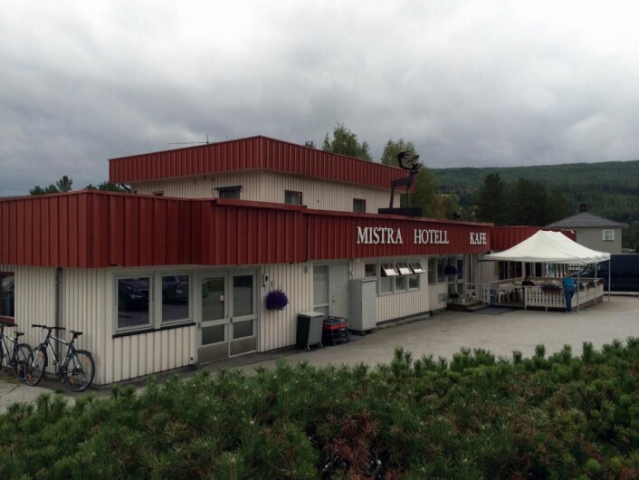 Mistra Hotell & Kafé. (Foto: Morten Holt) Mistra Hotell & Kafé. (Foto: Morten Holt)