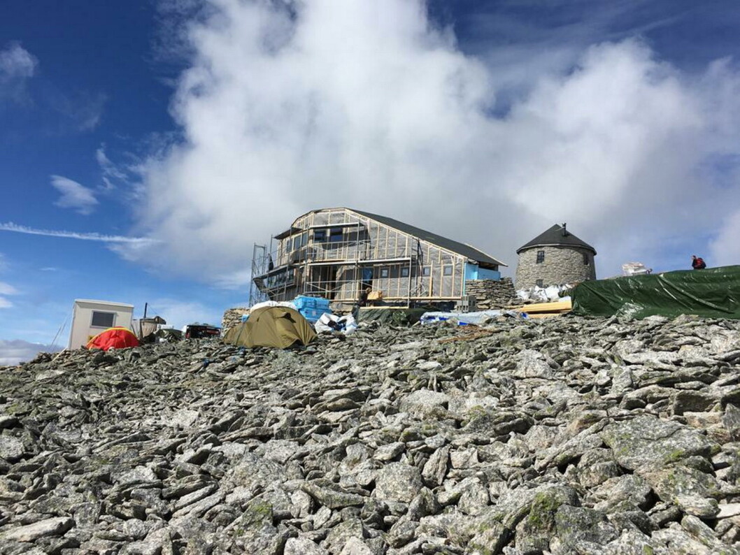 Ny turisthytte på Skål. (Foto: Johnny Bjørge, Bergen og Hordaland Turlag) Ny turisthytte på Skål. (Foto: Johnny Bjørge, Bergen og Hordaland Turlag)
