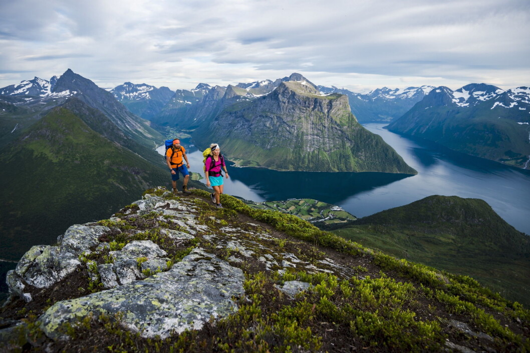 Det går oppover for norsk reiselivsnæring. (Illustrasjonsfoto: Mattias Fredriksson/visitnorway.com) Det går oppover for norsk reiselivsnæring. (Illustrasjonsfoto: Mattias Fredriksson/visitnorway.com)