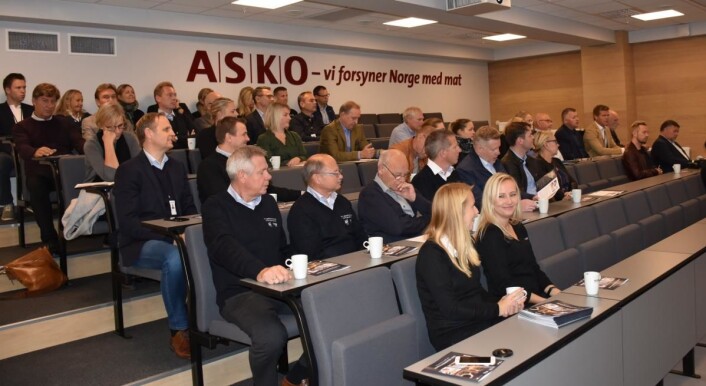 Fra åpningen av ASKO kompetansesenter. Fra åpningen av ASKO kompetansesenter.