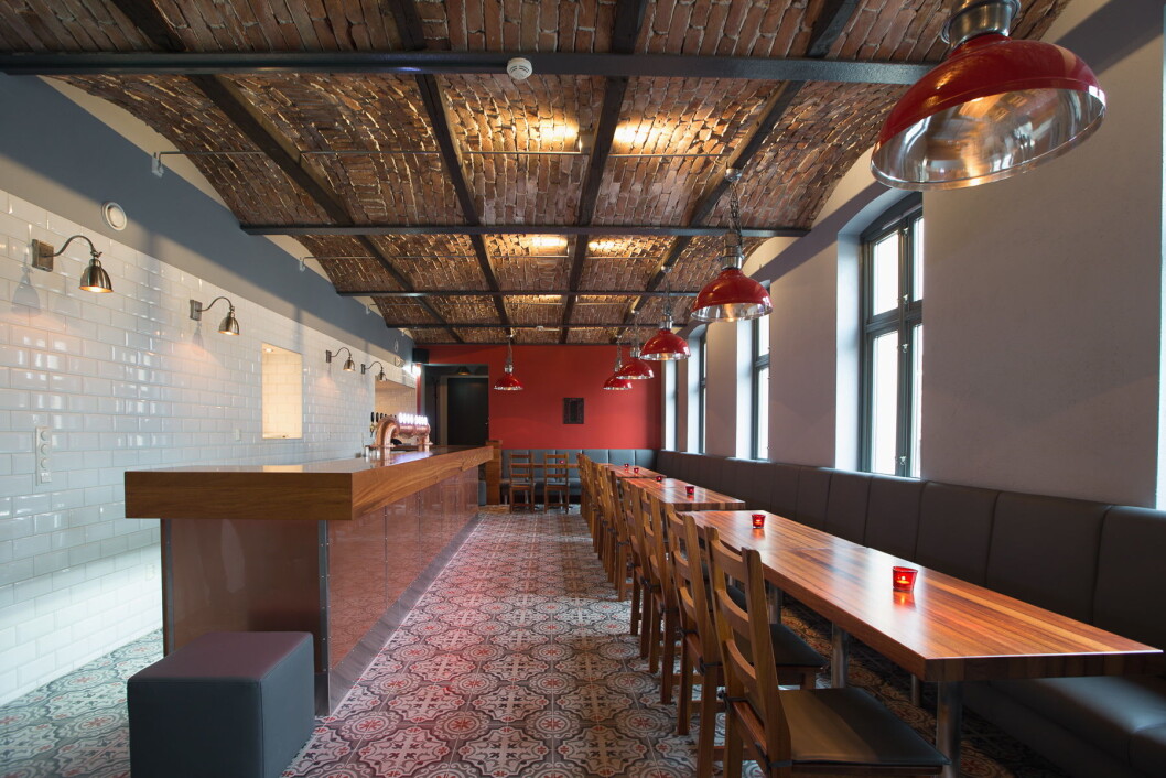 Fra Bryggerhuset Pilotbryggeri. (Foto: Aass Bryggeri) Fra Bryggerhuset Pilotbryggeri. (Foto: Aass Bryggeri)