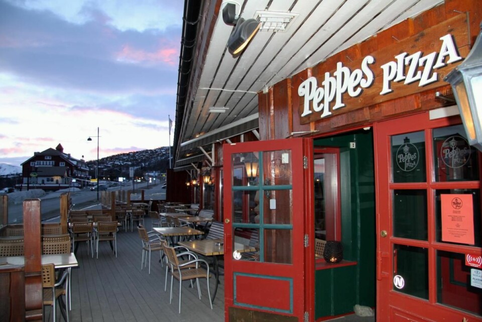 Peppes på Beitostølen er landets høyest beliggende Peppes-restaurant. (Foto: Morten Holt)