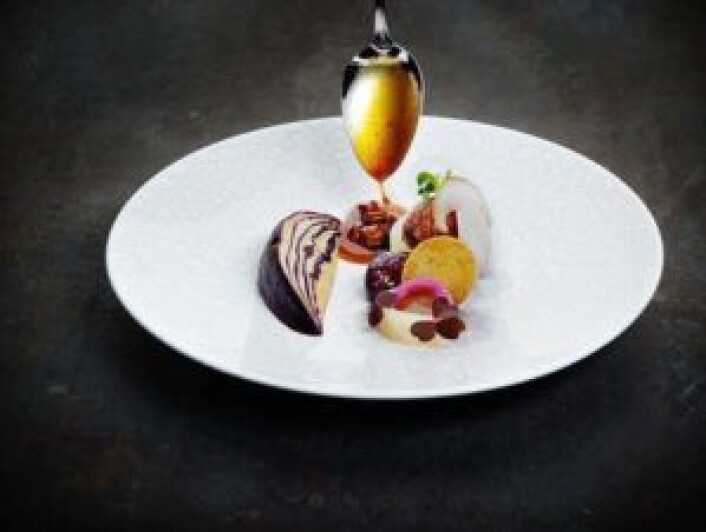 Thomas Borgans forrett i Global Chef Challenge. Thomas Borgans forrett i Global Chef Challenge.