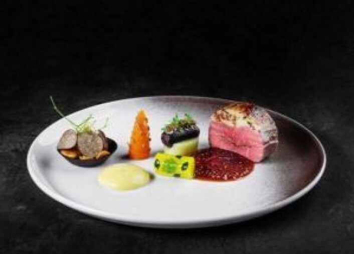 Thomas Borgans hovedrett i Global Chef Challenge. Thomas Borgans hovedrett i Global Chef Challenge.