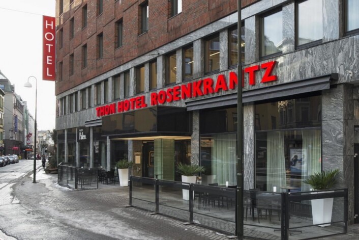 Thon Hotel Rosenkrantz i Oslo sørget for dobbeltseier til Thon Hotels i Twinings Best Breakfast 2016. (Foto: Arkiv) Thon Hotel Rosenkrantz i Oslo sørget for dobbeltseier til Thon Hotels i Twinings Best Breakfast 2016. (Foto: Arkiv)