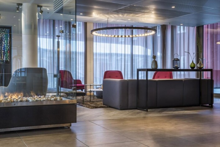 Energismarte løsninger hos Radisson Blu Hotel i Tromsø. (Foto: Rezidor) Energismarte løsninger hos Radisson Blu Hotel i Tromsø. (Foto: Rezidor)