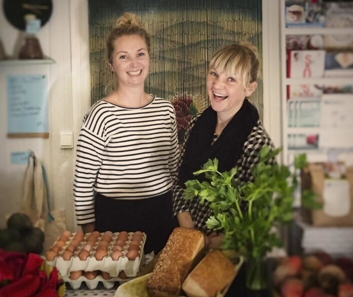 Gårdsbutikken Fat og Fe utenfor Sandefjord. (Foto: Marit Junge) Gårdsbutikken Fat og Fe utenfor Sandefjord. (Foto: Marit Junge)