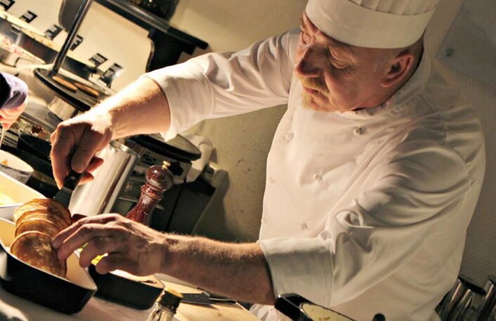 Frokostkokken på Scandic Hell, Roger Johansen, ble hedret under frokostkåringen i kveld. (Foto: Scandic Hell) Frokostkokken på Scandic Hell, Roger Johansen, ble hedret under frokostkåringen i kveld. (Foto: Scandic Hell)