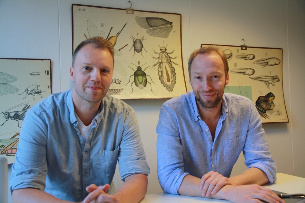Trond O. Langfjæran og Terje Meling i det nye vinselskapet Natural Selections. Trond O. Langfjæran og Terje Meling i det nye vinselskapet Natural Selections.