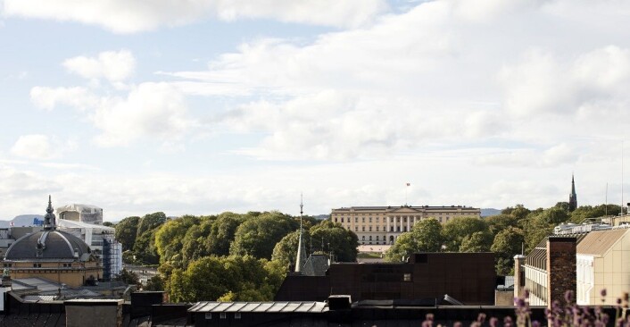 Utsikt fra Grand Penthouse Terrace Suite. Utsikt fra Grand Penthouse Terrace Suite.