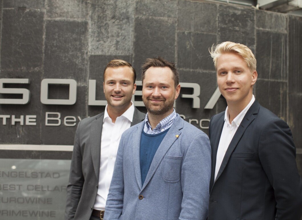 Ole Steinsholt (fra venstre), Stein Erik Treverket og Kristian Esko Haraldsen. Ole Steinsholt (fra venstre), Stein Erik Treverket og Kristian Esko Haraldsen.