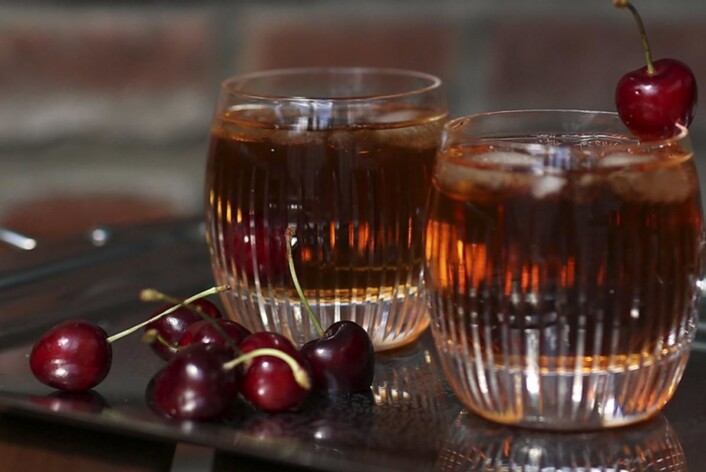 Cognac Tea Punch. Cognac Tea Punch.