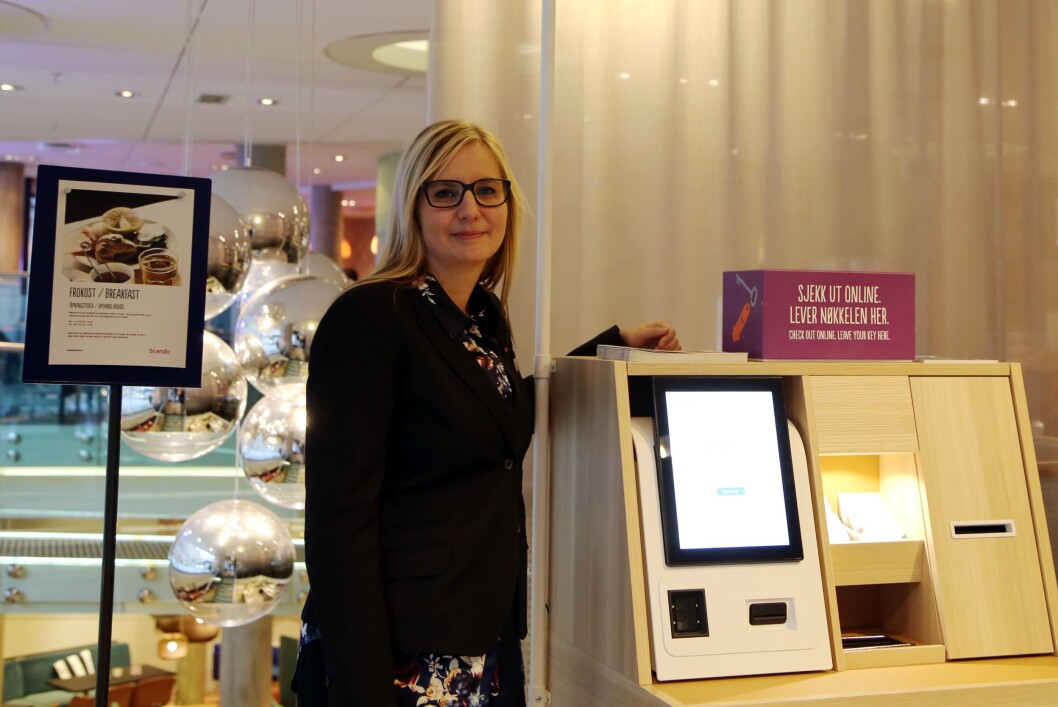 Hotelldirektør på Scandic Grensen og Scandic Karl Johan, Therese Fredriksson. (Foto: Scandic Hotels) Hotelldirektør på Scandic Grensen og Scandic Karl Johan, Therese Fredriksson. (Foto: Scandic Hotels)