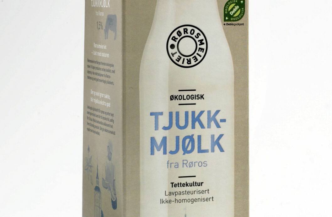 Økologisk Tjukkmjølk fra Røros.