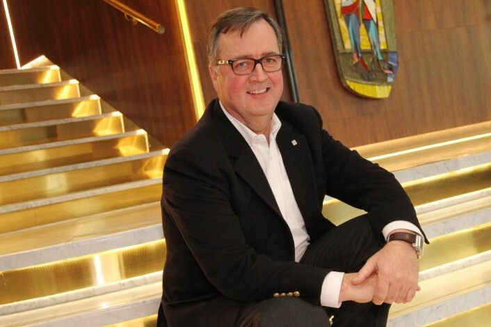 Morten Thorvaldsen i Thon Hotels forteller at kjeden har lagt stor vekt på design, teknologi og mat- og drikkeopplevelser. (Foto: Morten Holt) Morten Thorvaldsen i Thon Hotels forteller at kjeden har lagt stor vekt på design, teknologi og mat- og drikkeopplevelser. (Foto: Morten Holt)