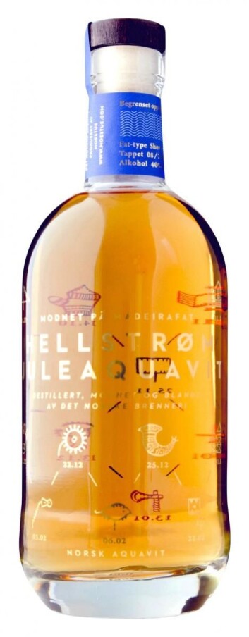 Hellstrøm Aquavit 2016. Hellstrøm Aquavit 2016.