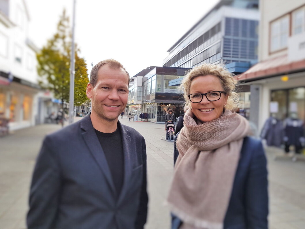 Øivind Lindøe (Matkanalen) og Kristin Austigard (Det Norske Måltid) (Foto: Ingveig Tveranger/Det Norske Måltid) Øivind Lindøe (Matkanalen) og Kristin Austigard (Det Norske Måltid) (Foto: Ingveig Tveranger/Det Norske Måltid)