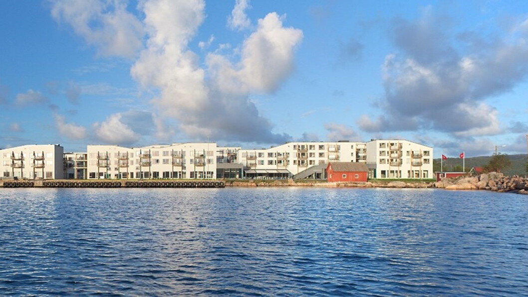 Den nye undersjøiske restauranten skal bygges like ved Lindesnes Havhotell i Spangereid. (Foto: Hotellet) Den nye undersjøiske restauranten skal bygges like ved Lindesnes Havhotell i Spangereid. (Foto: Hotellet)