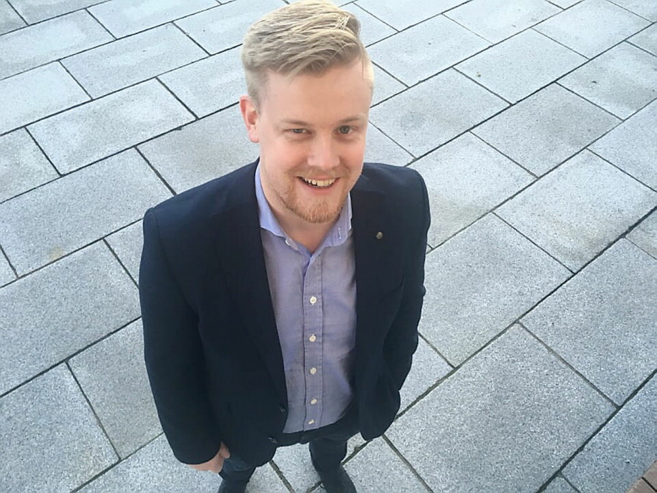 Erlend Fardal Lunde (28) er ny hotelldirektør på Comfort Hotel Bergen Airport. (Foto: Nordic Choice Hotels)