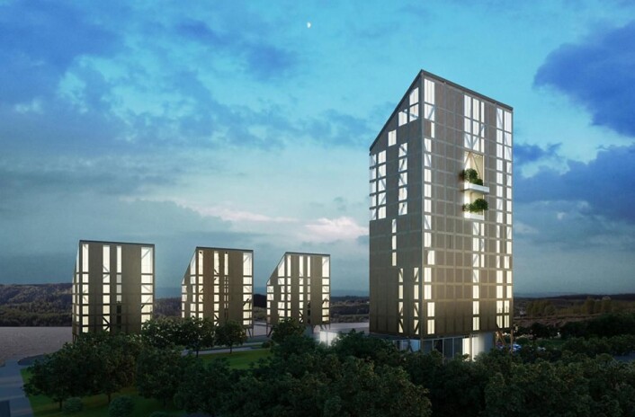 Illustrasjon: Voll Arkitekter. Illustrasjon: Voll Arkitekter.