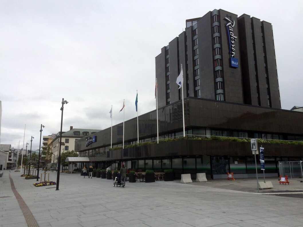 Bodø, her Radisson Blu, hadde de høyeste hotellromprisene i oktober. (Foto: Morten Holt) Bodø, her Radisson Blu, hadde de høyeste hotellromprisene i oktober. (Foto: Morten Holt)