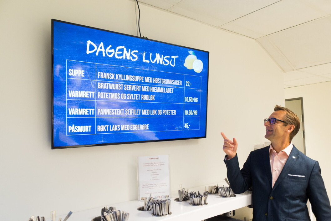 Daglig leder for bRest personalrestauranter, Ivar Villa. Daglig leder for bRest personalrestauranter, Ivar Villa.