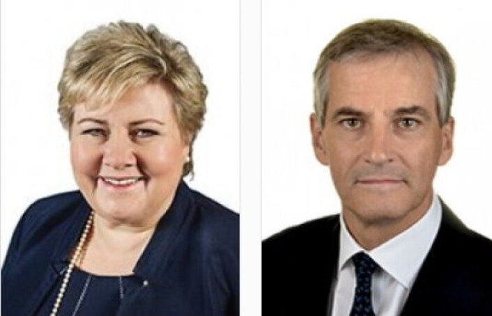 Erna Solberg og Jonas Gahr Støre kommer til konferansen Nord i sør. Erna Solberg og Jonas Gahr Støre kommer til konferansen Nord i sør.