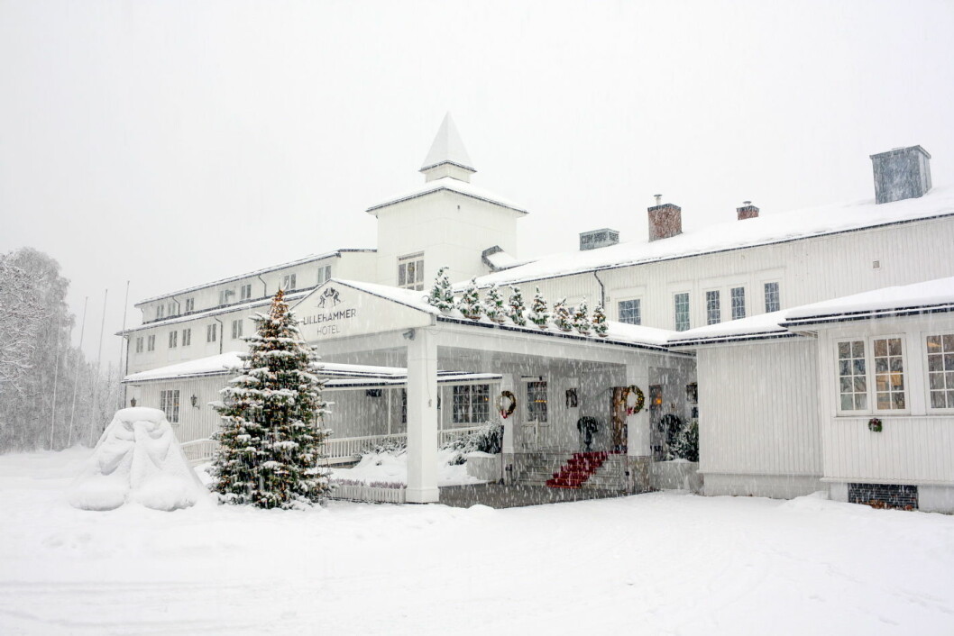 Mange vil oppleve julestemningen på Lillehammer Hotel. (Foto: Hotellet)
