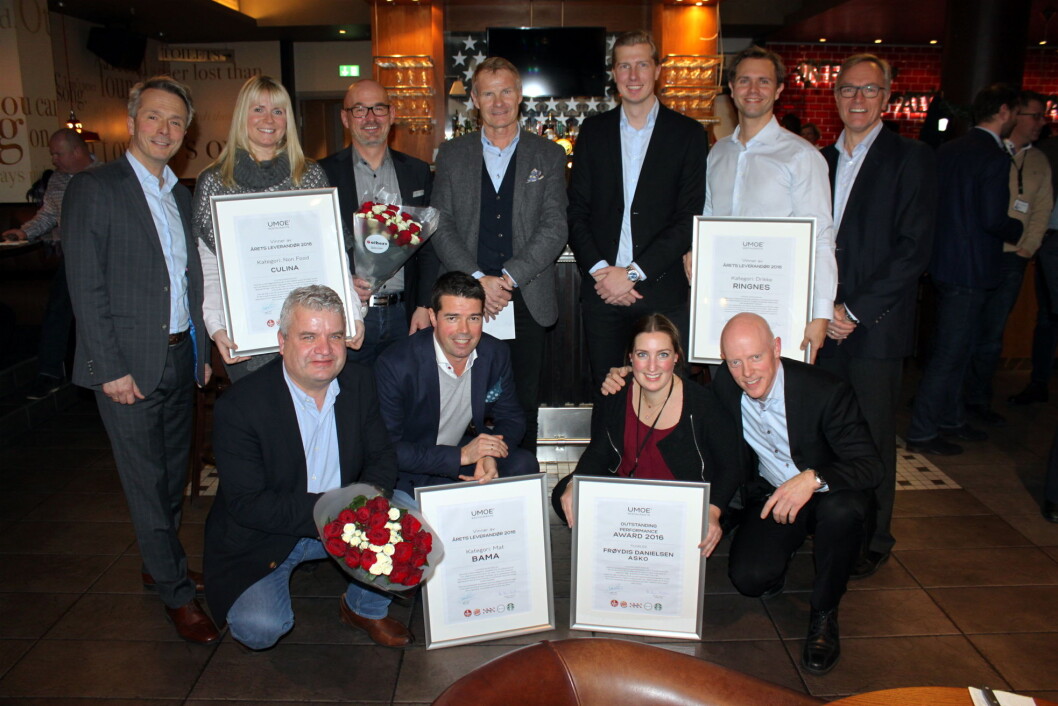 Årets leverandører hos Umoe Restaurants. Årets leverandører hos Umoe Restaurants.