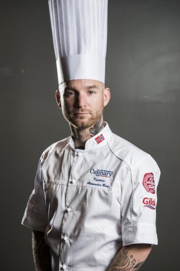 Alexander Østli Berg er kaptein på det norske kokkelandslaget. Nå skal han være med på det norske laget i Nordic Chefs team Challenge. (Foto: NKL) Alexander Østli Berg er kaptein på det norske kokkelandslaget. Nå skal han være med på det norske laget i Nordic Chefs team Challenge. (Foto: NKL)