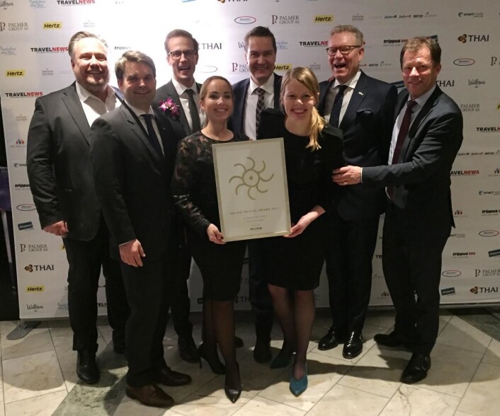 Rezidor, som er representert med Radisson Blu og Park Inn by Radisson i Norge, ble kåret til beste internasjonale hotellkjede for tiende året på rad. Rezidor, som er representert med Radisson Blu og Park Inn by Radisson i Norge, ble kåret til beste internasjonale hotellkjede for tiende året på rad.