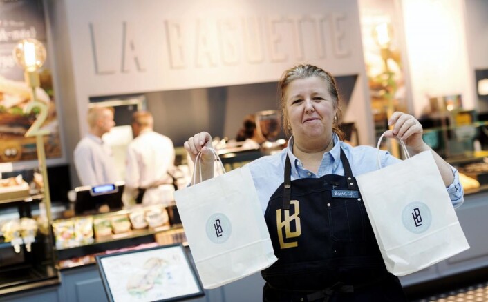 Daglig leder for La Baguette på Oslo S, Bente Løvberg Aarstad. Daglig leder for La Baguette på Oslo S, Bente Løvberg Aarstad.