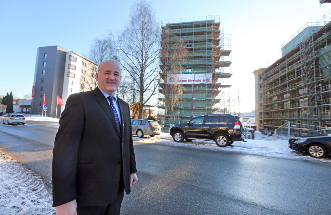 Thon Hotel Linne i Oslo vokser kraftig. Her hotelldirektør Are Gald. Thon Hotel Linne i Oslo vokser kraftig. Her hotelldirektør Are Gald.