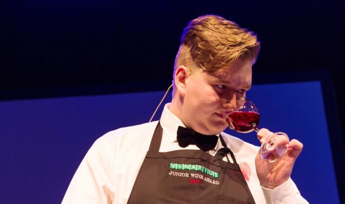 Kim Høiem Rønning fra Cru vant Junior Wine Award 2017. Kim Høiem Rønning fra Cru vant Junior Wine Award 2017.