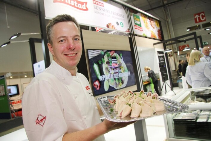 Thomas Ekenes Fosback hos Grilstad har gått i bresjen for kantine-NM, som lanseres på Smak 2017. (Foto: Morten Holt) Thomas Ekenes Fosback hos Grilstad har gått i bresjen for kantine-NM, som lanseres på Smak 2017. (Foto: Morten Holt)