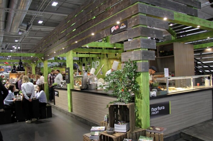 Grønn profil hos Nortura Proff på årets Smak-messe. (Foto: Morten Holt) Grønn profil hos Nortura Proff på årets Smak-messe. (Foto: Morten Holt)