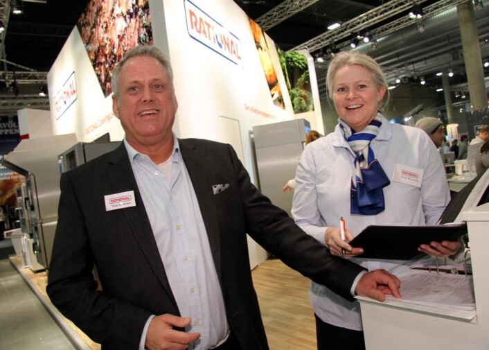 Terje Andersen og Gry E. Mosebekk på Rationals stand på Smak 2017. (Foto: Morten Holt) Terje Andersen og Gry E. Mosebekk på Rationals stand på Smak 2017. (Foto: Morten Holt)