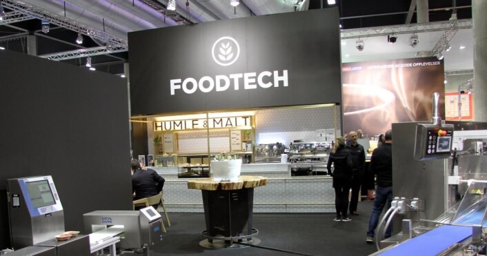Foodtech presenterer blant annet Humle & Malt, som snart åpner på Gardermoen, på Smak 2017. (Foto: Morten Holt) Foodtech presenterer blant annet Humle & Malt, som snart åpner på Gardermoen, på Smak 2017. (Foto: Morten Holt)