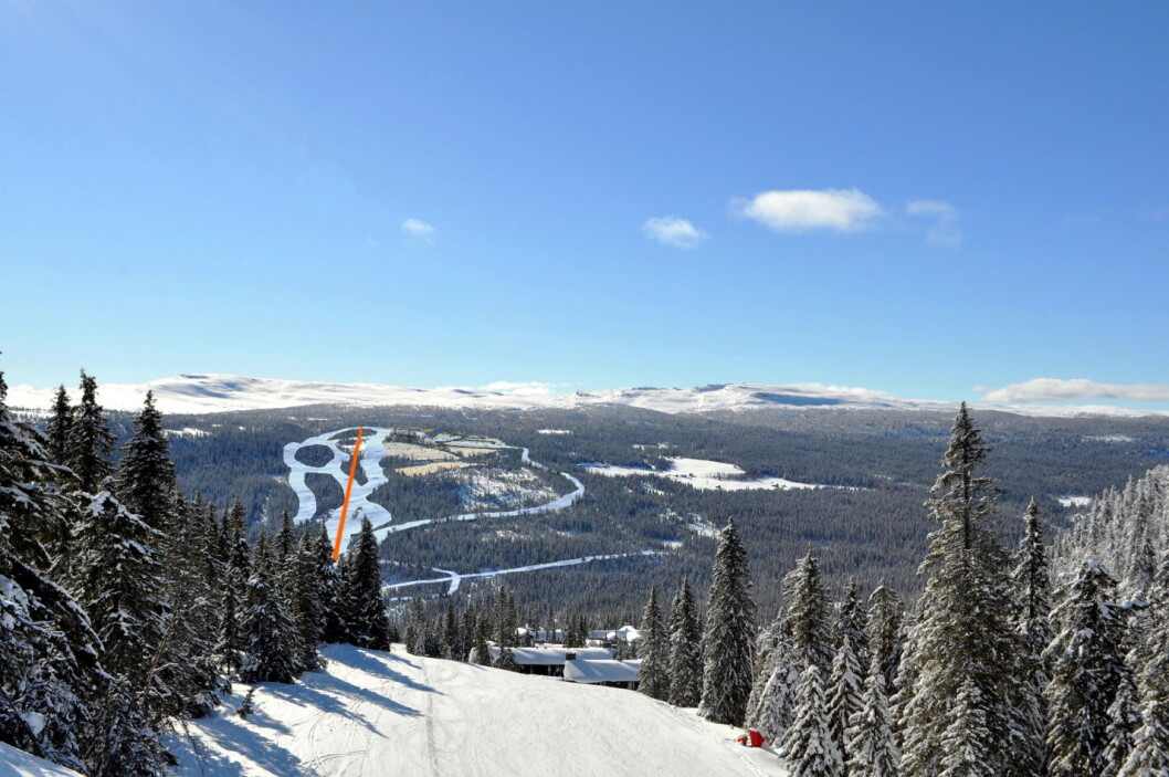 Kvitfjell - Varden (Montasje) Kvitfjell - Varden (Montasje)