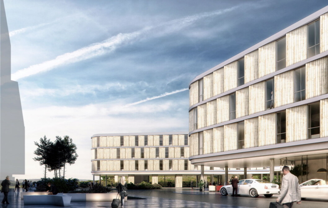 Comfort Hotel Bergen Airport åpner i dag, tirsdag 28. februar 2017. (Illustrasjon: Nordic Choice Hotels) Comfort Hotel Bergen Airport åpner i dag, tirsdag 28. februar 2017. (Illustrasjon: Nordic Choice Hotels)