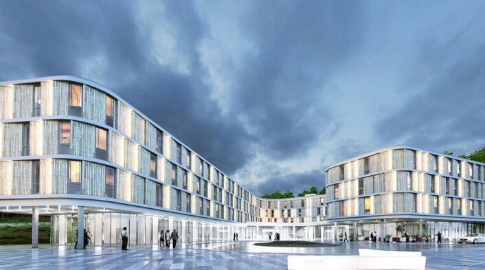 Comfort Hotel Bergen Airport. (Illustrasjon: Nordic Choice Hotels) Comfort Hotel Bergen Airport. (Illustrasjon: Nordic Choice Hotels)