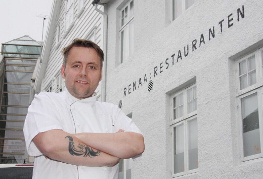 Sven Erik Renaas RE-NAA er Norges rimeligste og Nordens nest billigste Michelin-restaurant. (Arkivfoto: Morten Holt) Sven Erik Renaas RE-NAA er Norges rimeligste og Nordens nest billigste Michelin-restaurant. (Arkivfoto: Morten Holt)
