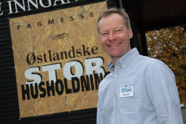 Vi ser frem til å kåre Innlandskokken på Østlandske Storhusholdning 2017, sier Konrad Sel. (Foto: Morten Holt) Vi ser frem til å kåre Innlandskokken på Østlandske Storhusholdning 2017, sier Konrad Sel. (Foto: Morten Holt)